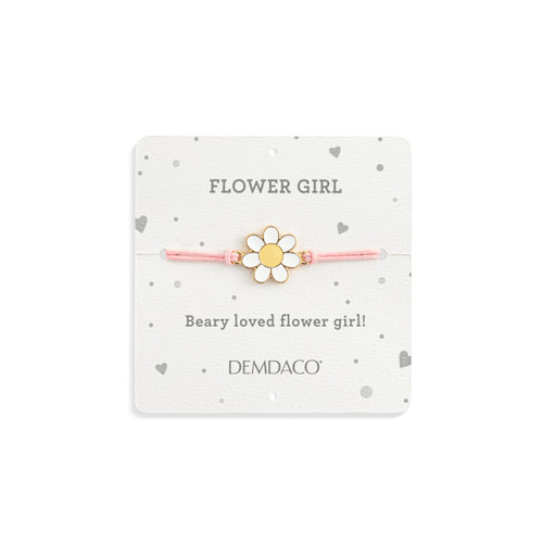 Flower Girl Pink Bear - 6in slide 