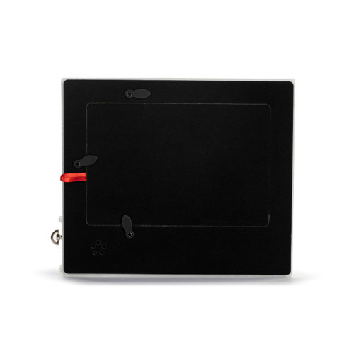 God Bless Baby Cream Cross Musical Frame - 8x7in slide 