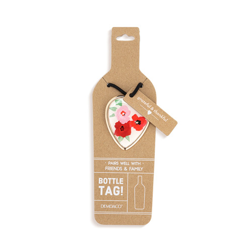 So Thankful for You Heart Bottle Tag - 2in slide 