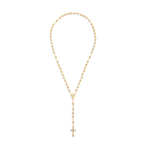 Gold Rosary + Pouch - 18in slide 