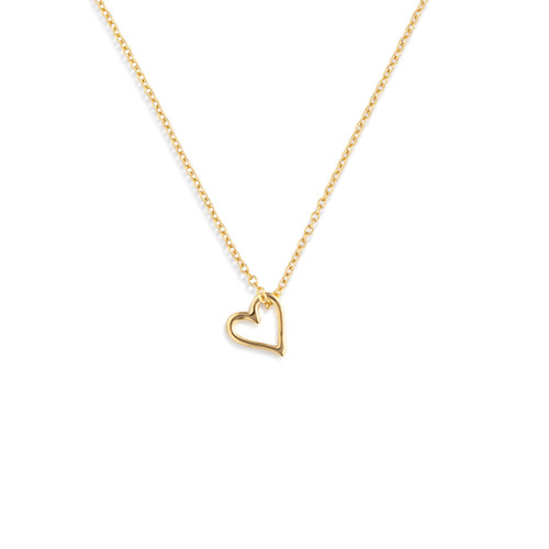Deepest Sympathy Floral Card & Gold Necklace-16in slide 