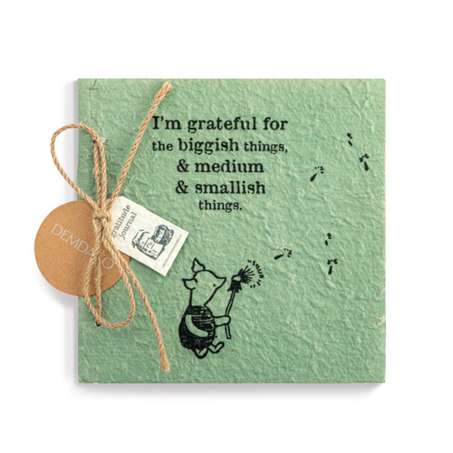 Gratitude Paper Mache Journal - 6.5in slide 