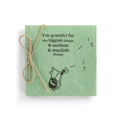 Gratitude Paper Mache Journal - 6.5in slide 