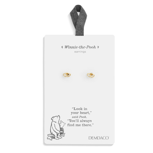 You & Me Gold Earrings - 9.5mm slide 