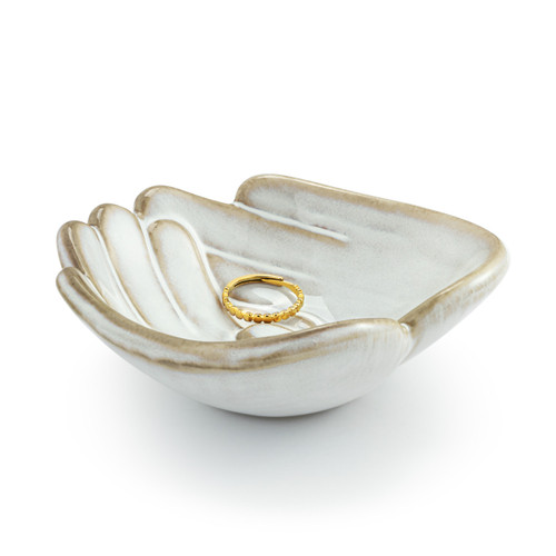 Hand in Hand Together Trinket Dish - 4x4in slide 