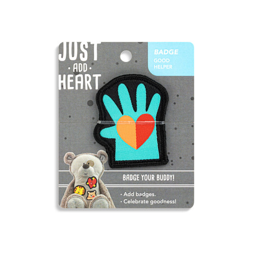 Beary Good Helper Badge - 2in slide 