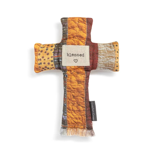 Blessed Comfort Cross - 5x6.5in slide 