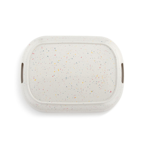 Confetti Large Melamine Tray with Handles slide 