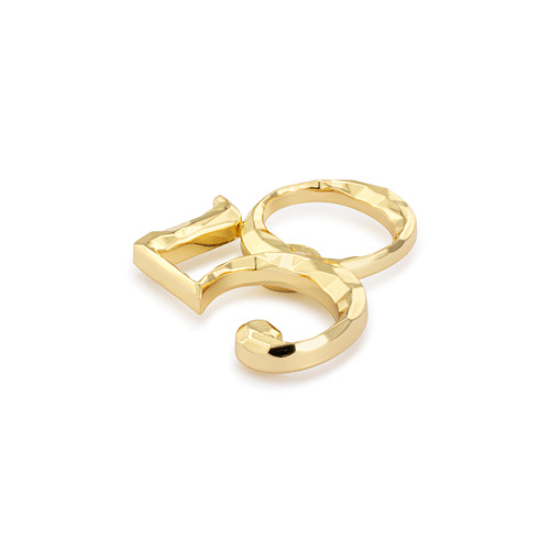 50th Anniversary Magnetic Frame Charm - 1.75in slide 