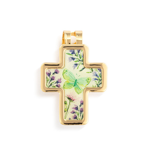 Artful Cross Always in my Heart Visor Clip slide 