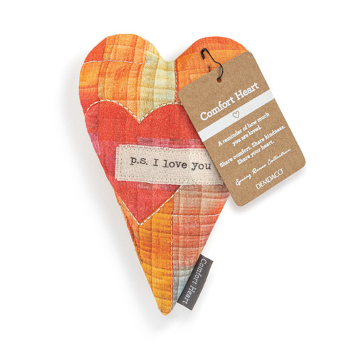 P.S. I Love You Comfort Heart - 5x6.5in slide 