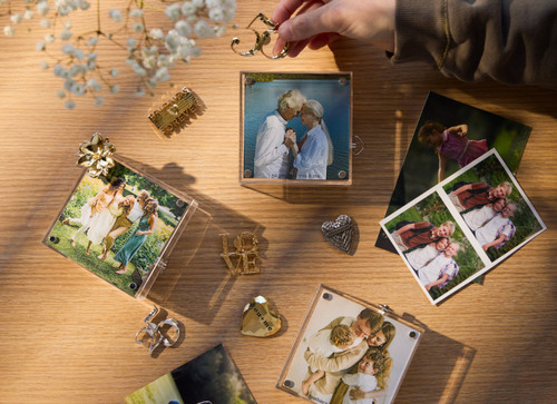 50 Years Acrylic Magnetic Musical Frame - 4in slide 