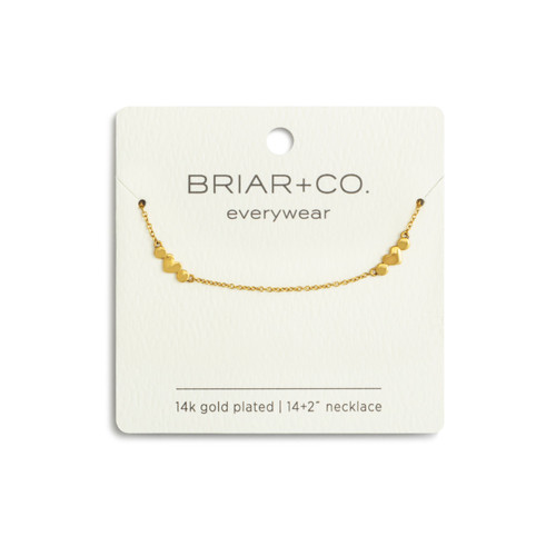 Gold Heart Chain Necklace slide 