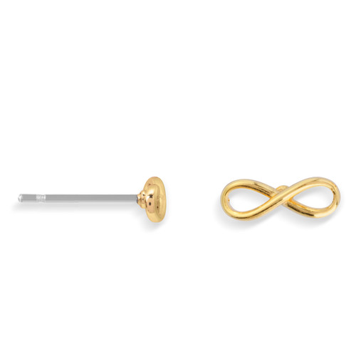 Forever Friends Gold Earrings - 10mm slide 