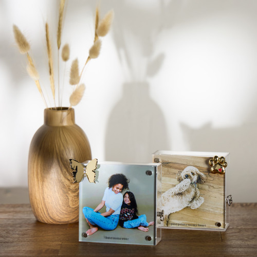 Best Mom Ever Acrylic Magnetic Musical Frame-4in slide 