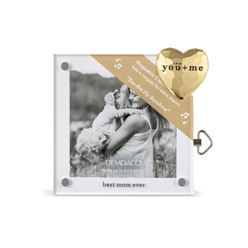 Best Mom Ever Acrylic Magnetic Musical Frame-4in slide 