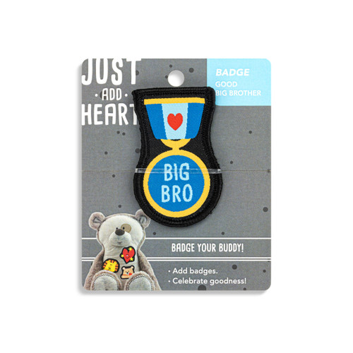 Beary Good Big Brother Badge - 2in slide 