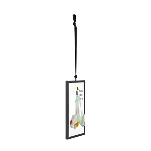 Angels Watch Over Me Suncatcher - 3x3in slide 