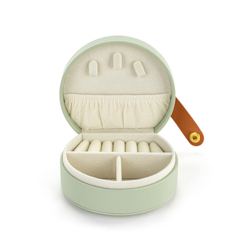 Sage Travel Jewelry Case - 4x3in slide 