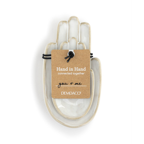 Hand in Hand You + Me Wall Art - 3x6in slide 