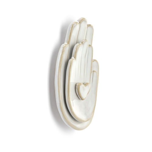 Hand in Hand You + Me Wall Art - 3x6in slide 
