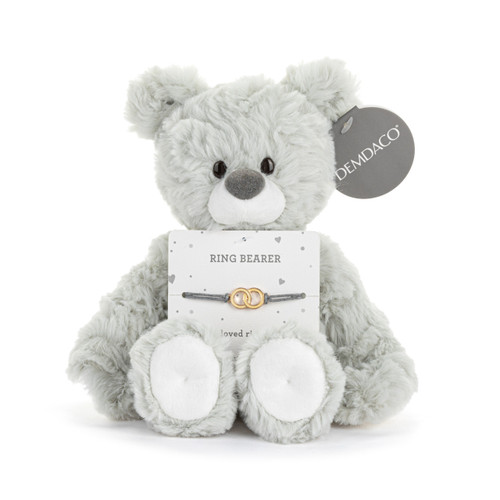Ring Bearer Gray Bear - 6in slide 