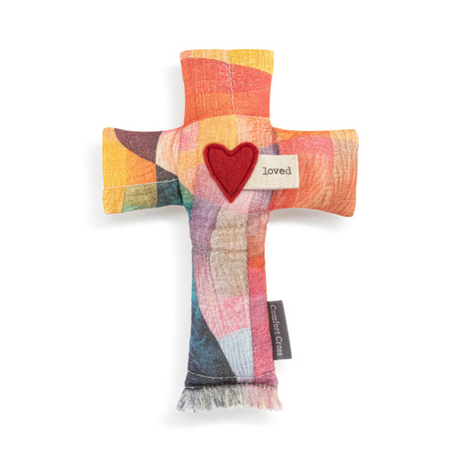 Loved Comfort Cross - 5x6.5in slide 