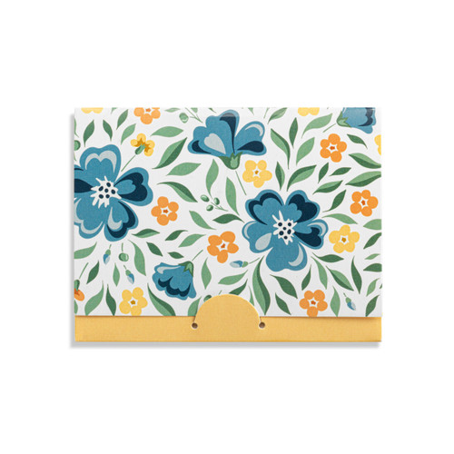 Thinking of You Floral Card & Gold Necklace-16in slide 