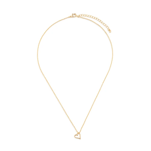 Thinking of You Floral Card & Gold Necklace-16in slide 