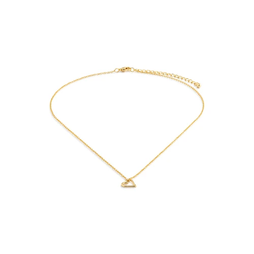 Thinking of You Floral Card & Gold Necklace-16in slide 