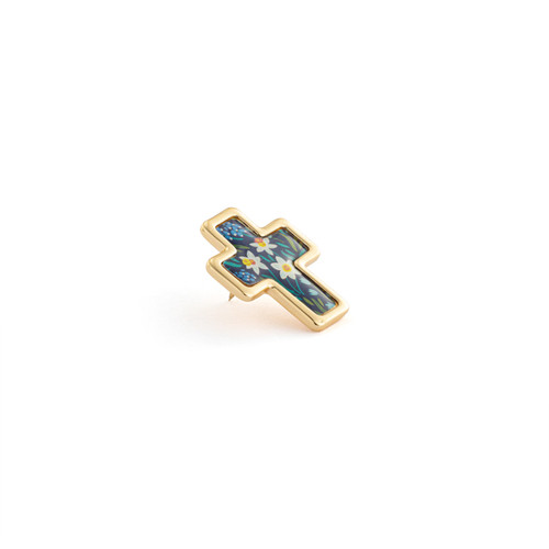 Artful Cross Blessed Pin slide 