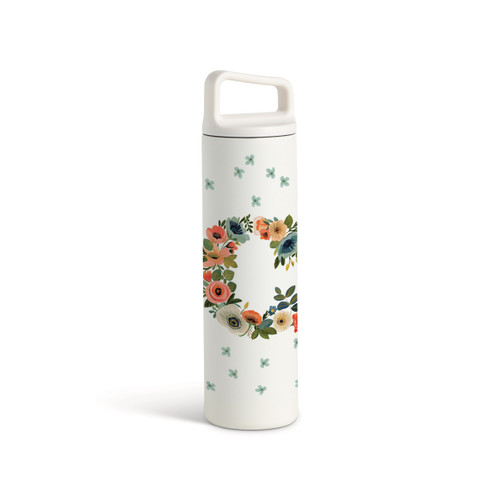 C Monogram Water Bottle - White 20oz slide 