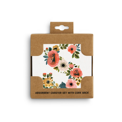 S Monogram Coasters - Set of 4 slide 