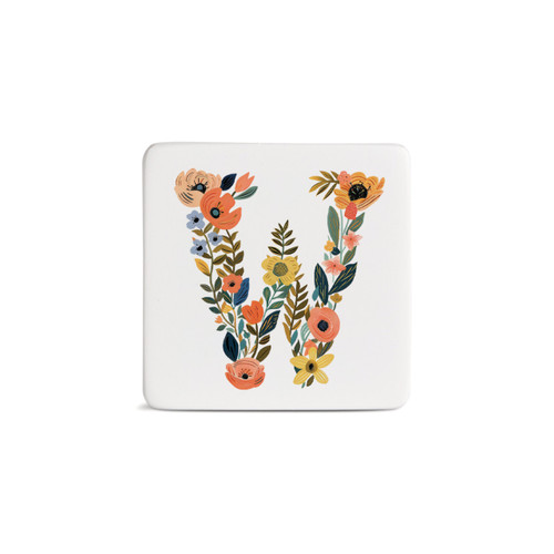 W Monogram Magnet - Bone slide 