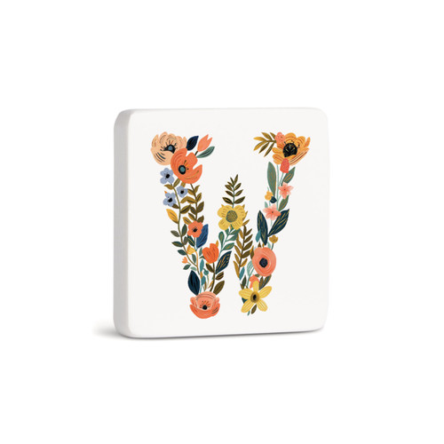 W Monogram Magnet - Bone slide 