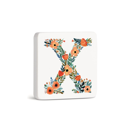 X Monogram Magnet - Bone slide 