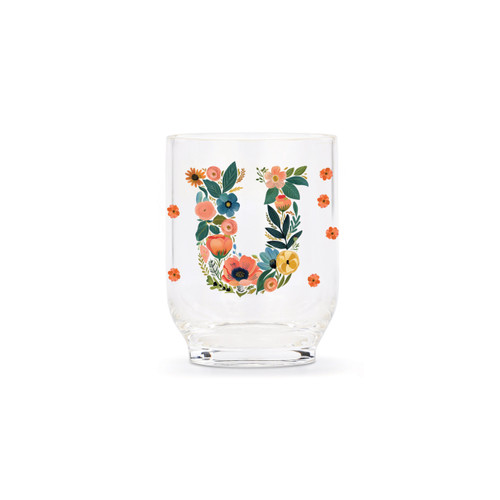 U Monogram Acrylic Tumbler - 14 oz. slide 