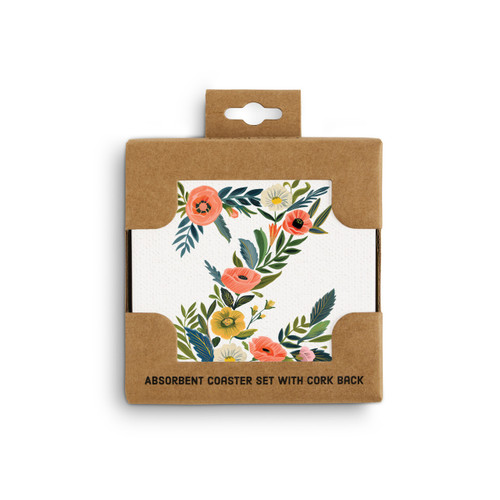 Z Monogram Coasters - Set of 4 slide 
