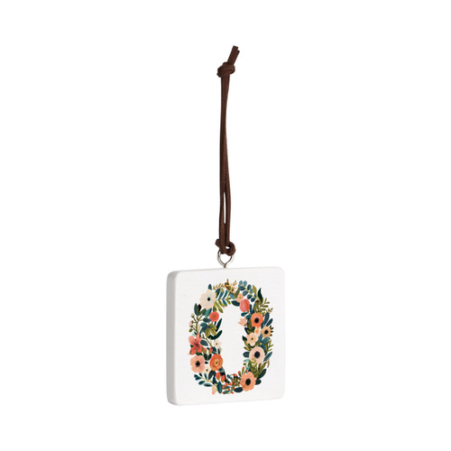 O Monogram Ornament - Bone slide 
