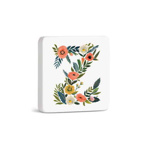 Z Monogram Magnet - Bone slide 