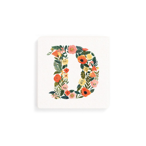 D Monogram Coasters - Set of 4 slide 