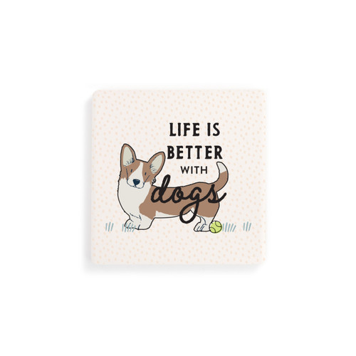 Corgi Dog Coasters - Set of 4 slide 