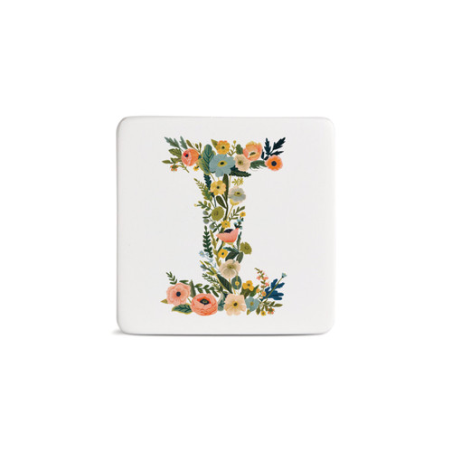 I Monogram Magnet - Bone slide 