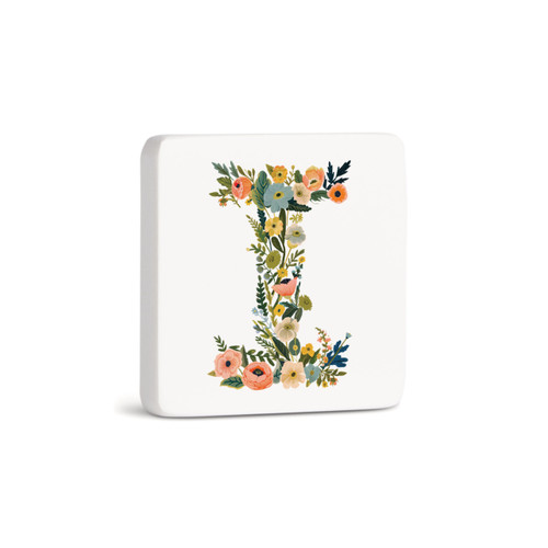 I Monogram Magnet - Bone slide 
