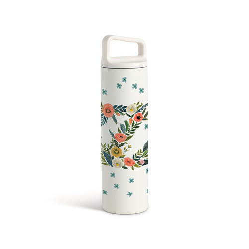 Z Monogram Water Bottle - White 20oz slide 