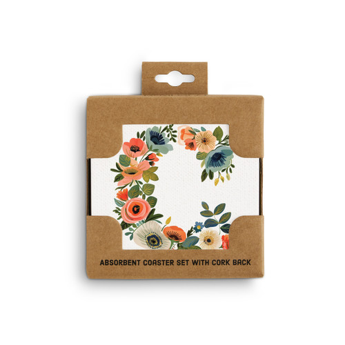 C Monogram Coasters - Set of 4 slide 