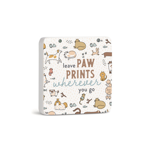Leave Dog Magnet - Bone slide 