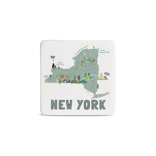 New York State Magnet - Bone slide 