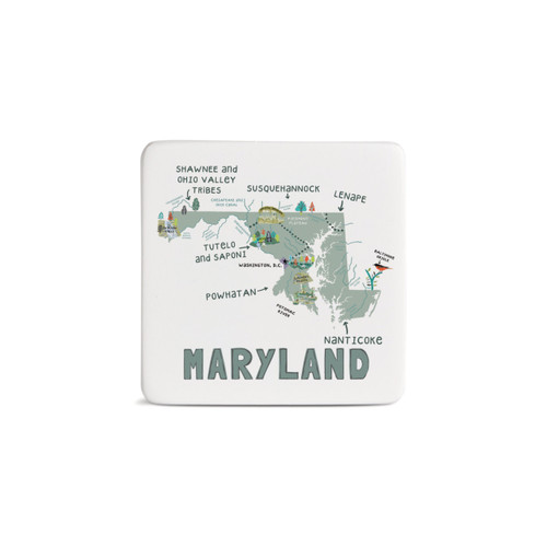 Maryland State Magnet - Bone slide 