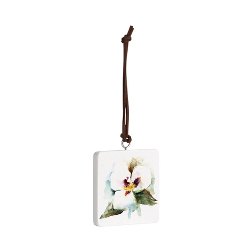 Sego Lily Ornament - Bone slide 